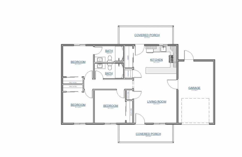 Chinook-Floor-plan-988-sf-garage-add